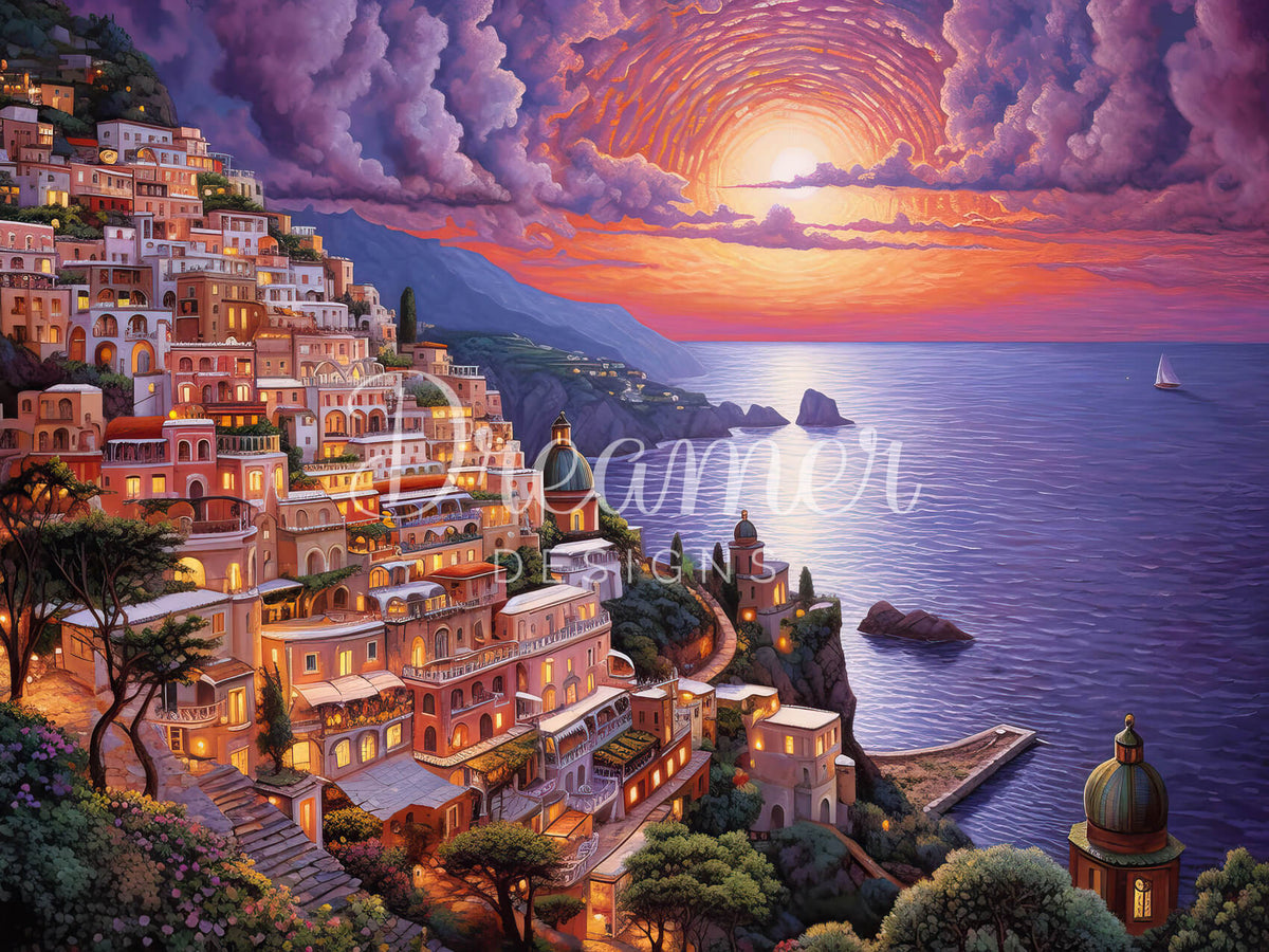 Ocean View Sunset