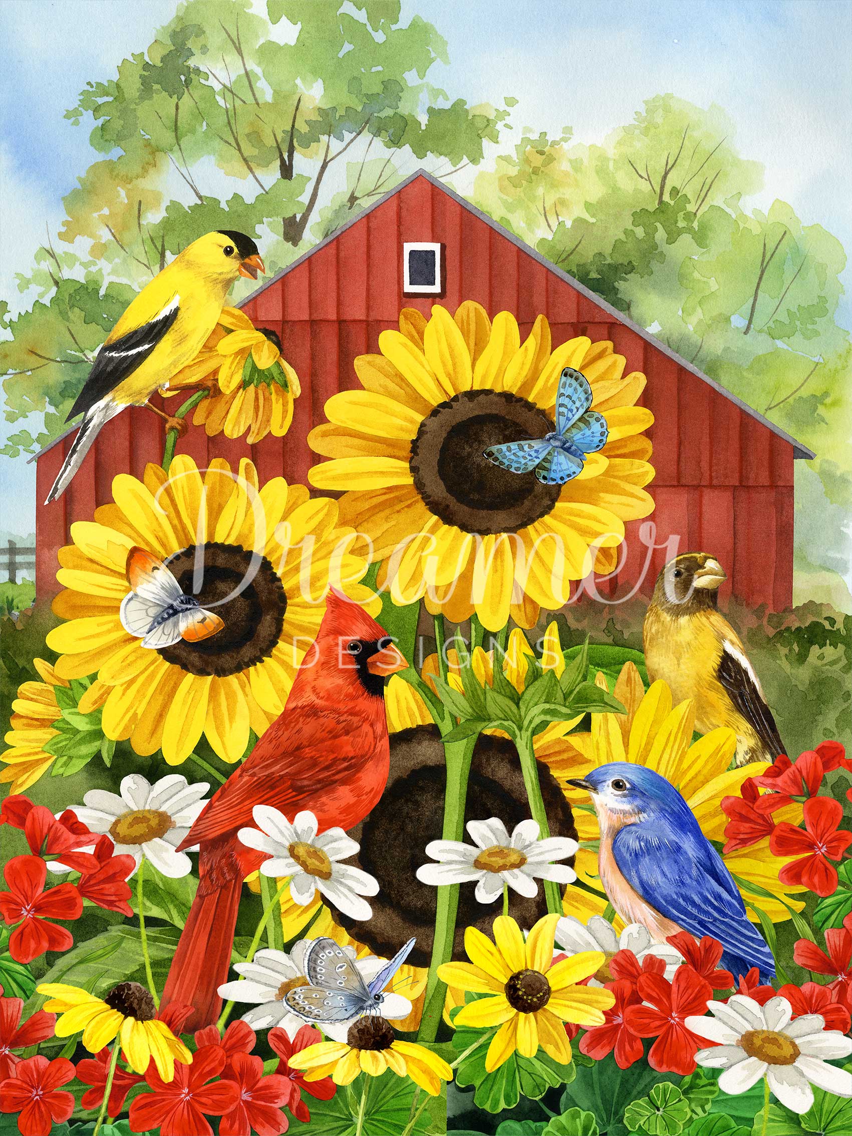 Sunflower Barn