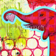 Hot Pink Elephant