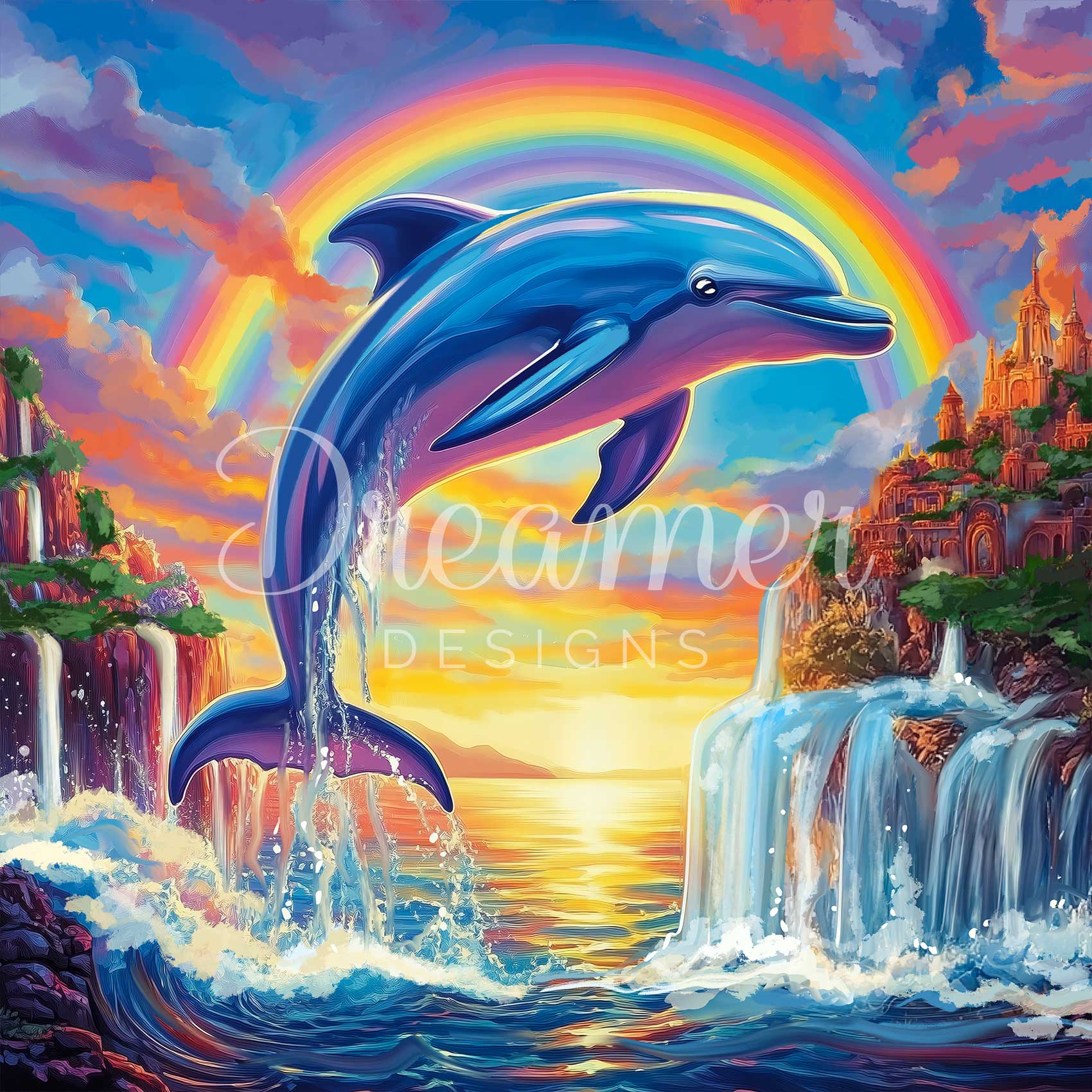 Rainbow Dolphin rainbow-dolphin