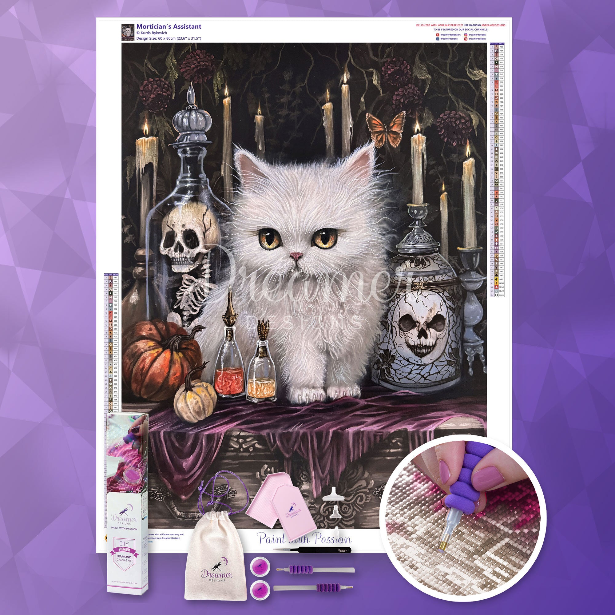 DreamerDESIGNS ダイヤモンドアート　ドリーマーデザインズ Mortician's Assistant