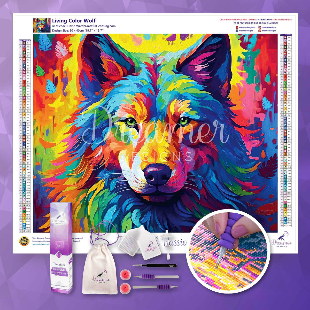 Living Color Wolf