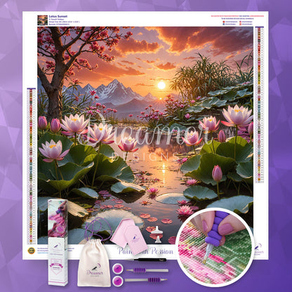 Lotus Sunset