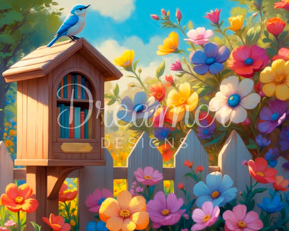 Books & Blooms
