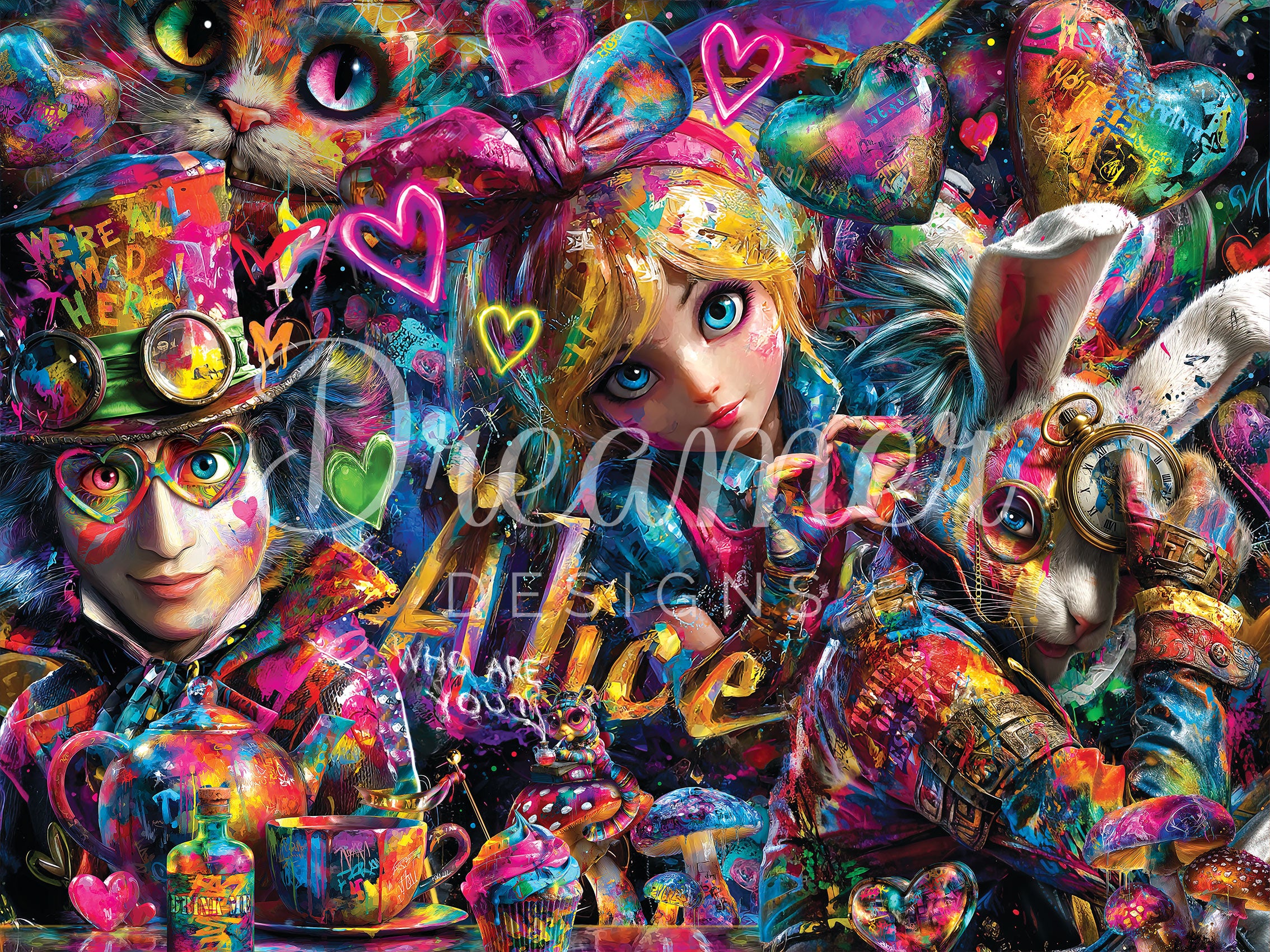 Alice in Graffitiland