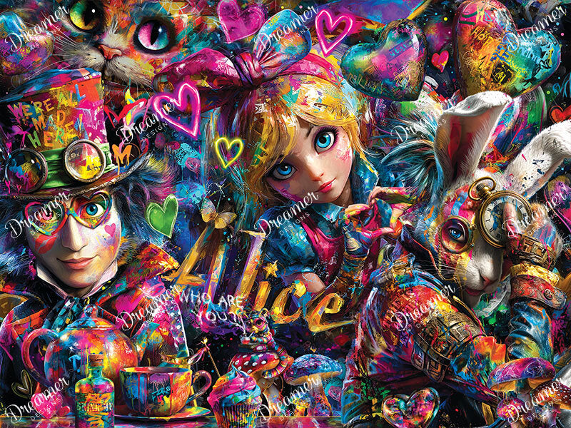 Alice in Graffitiland