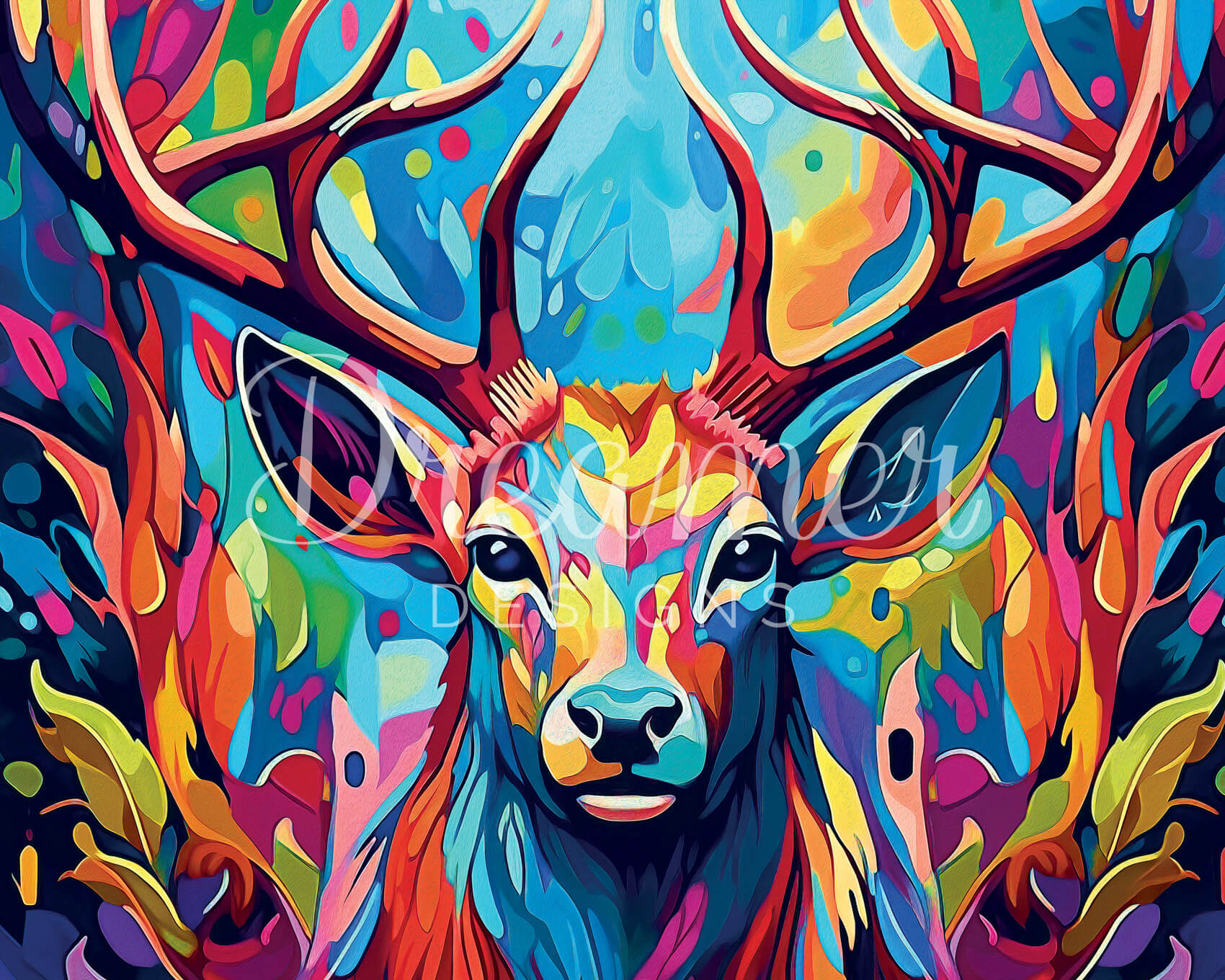 Colorful Stag