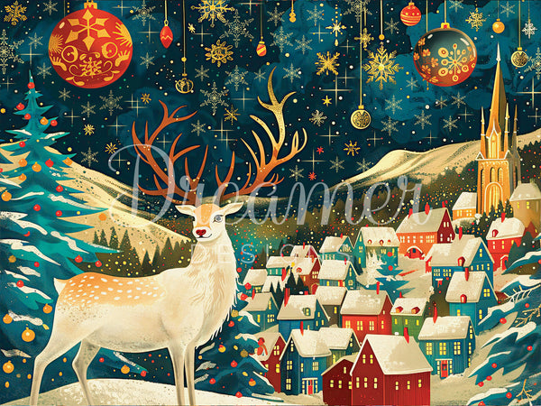 ダイヤモンドアート ドリーマーデザインズ Starlight Stag DAC Michael-David-Ward---Starlight
