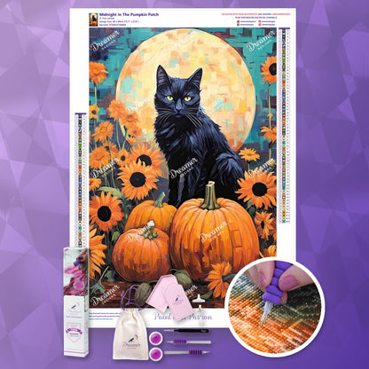 Midnight In The Pumpkin Patch