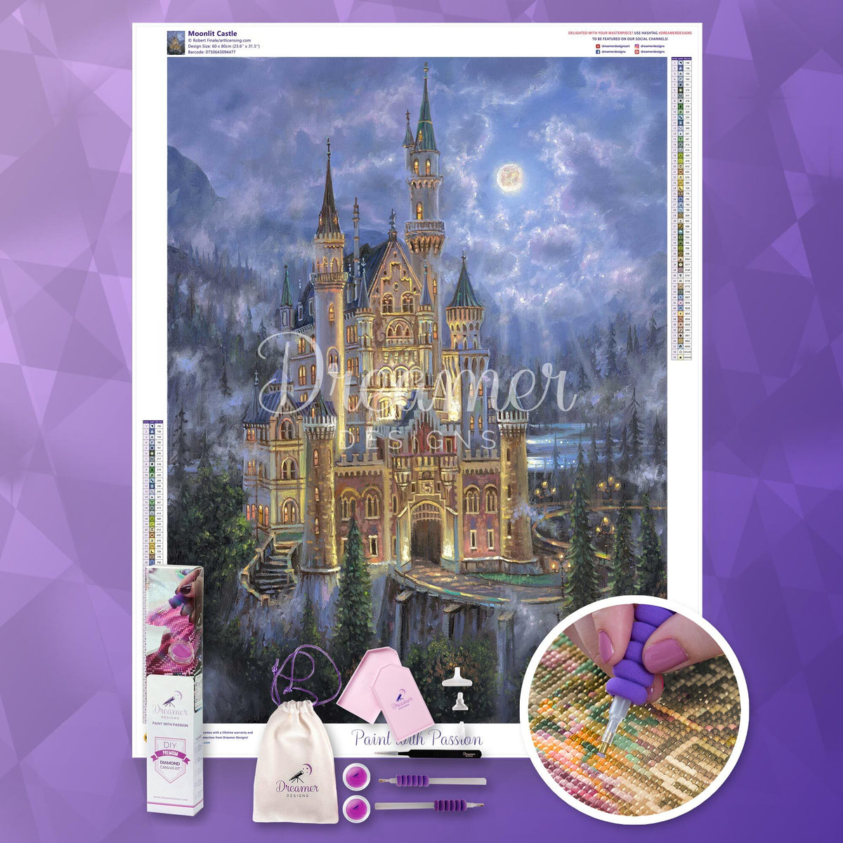 Moonlit Castle