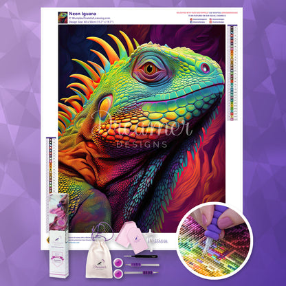 Neon Iguana