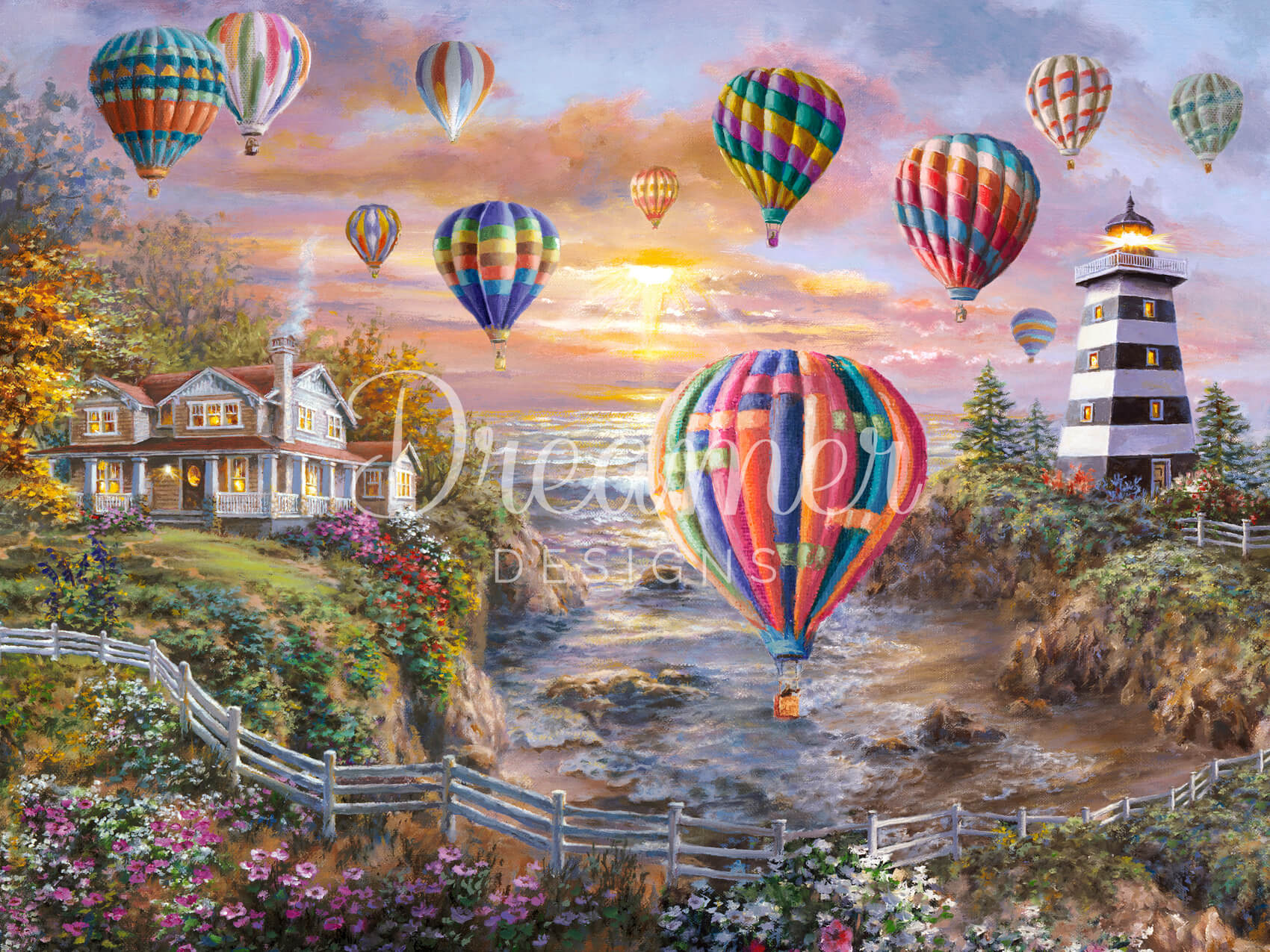 Balloons Over Cottage Cove