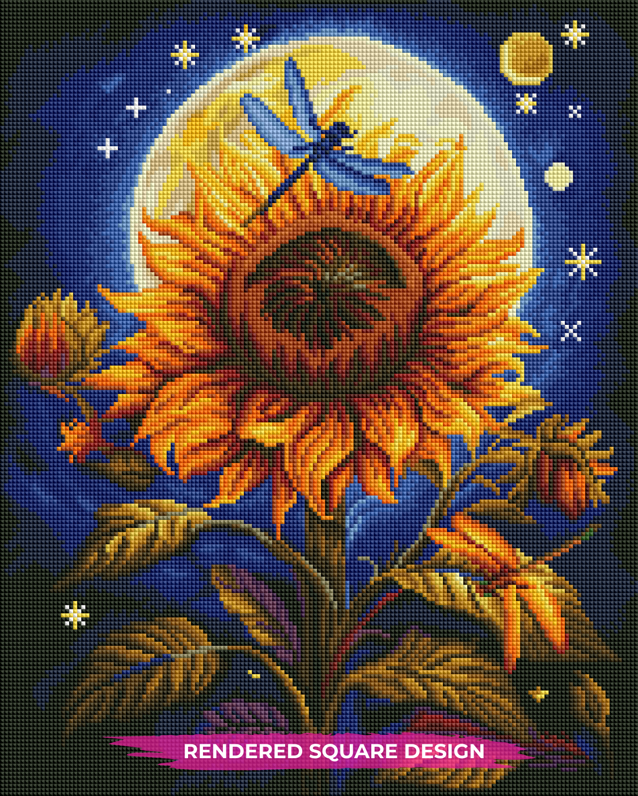 Nighttime Sunflower