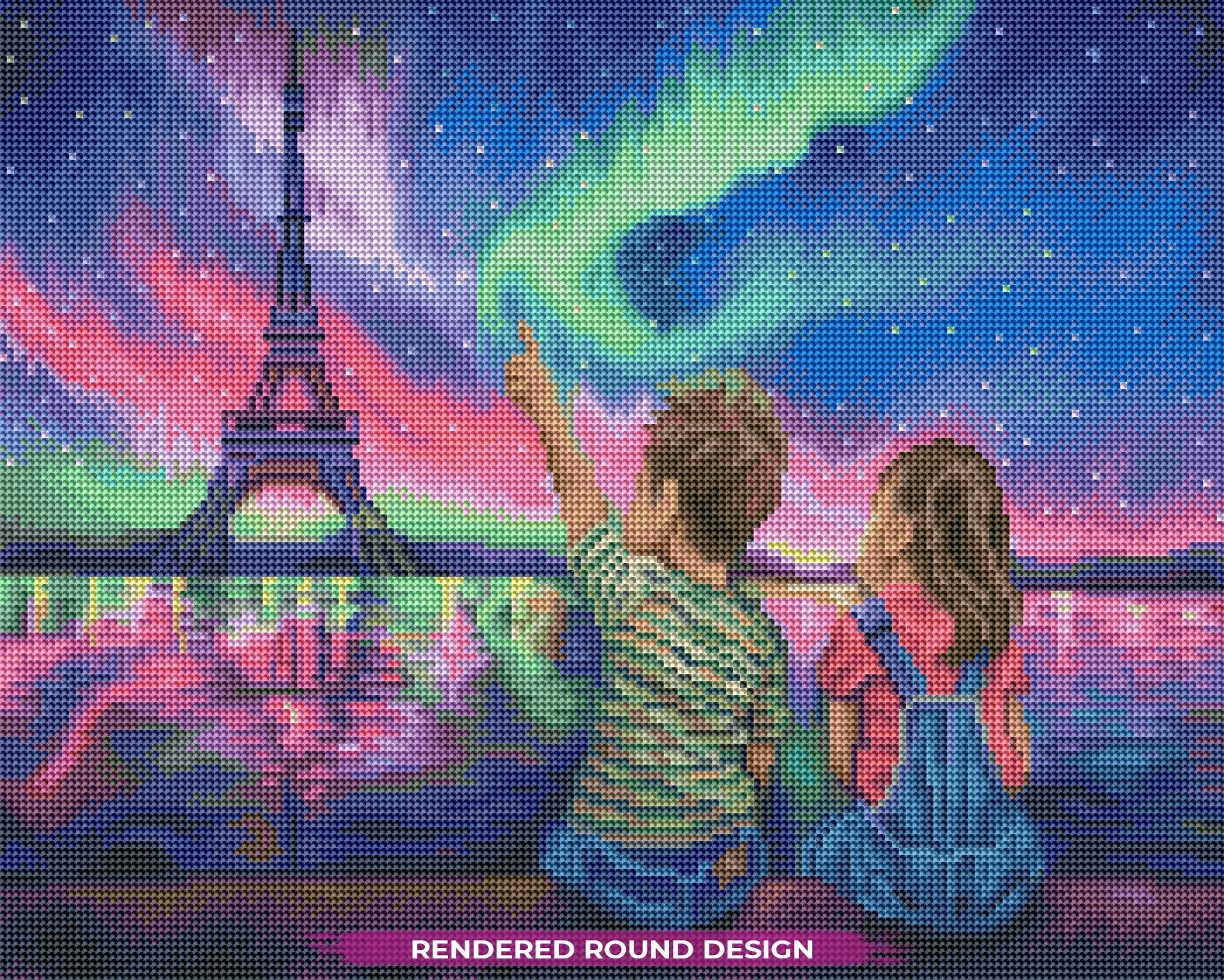 Northern Lights in Paris