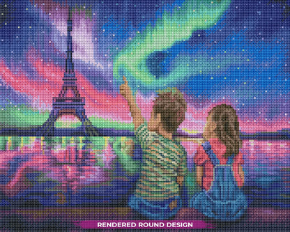 Northern Lights in Paris