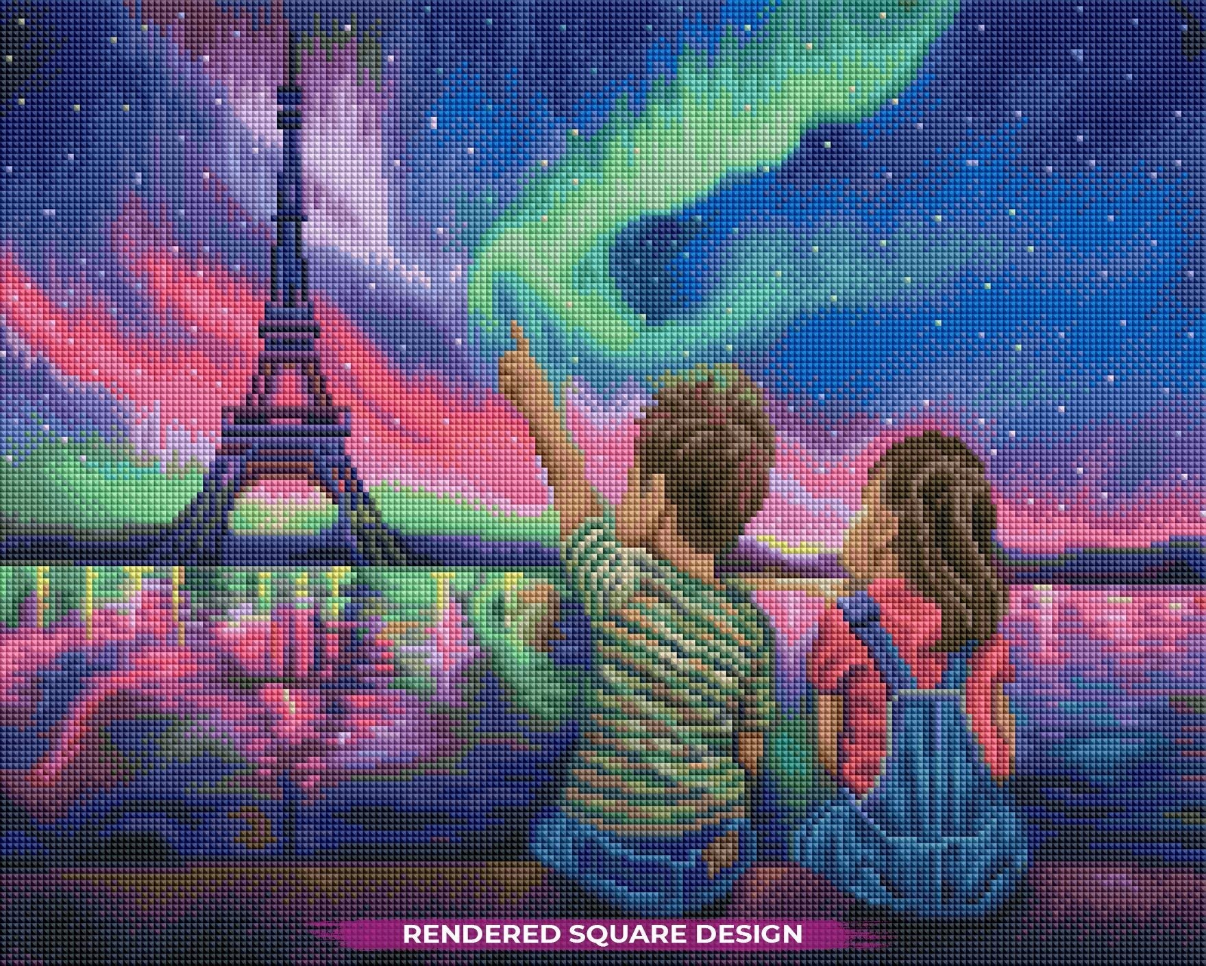 Northern Lights in Paris