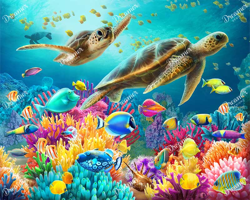 Underwater Turtles