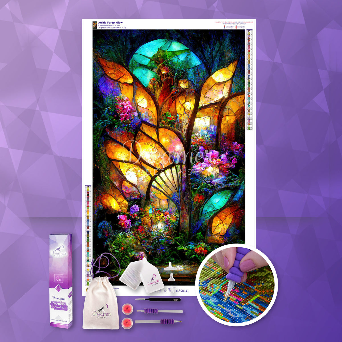 Orchid Forest Glow