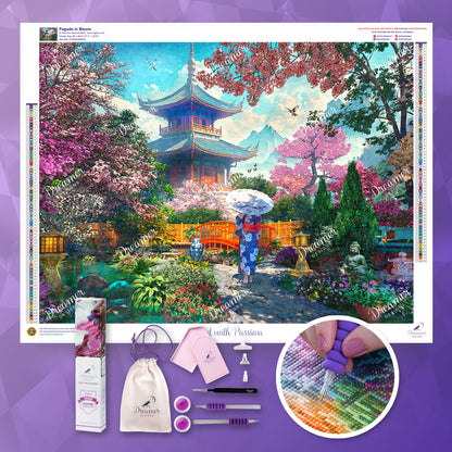 Pagoda in Bloom