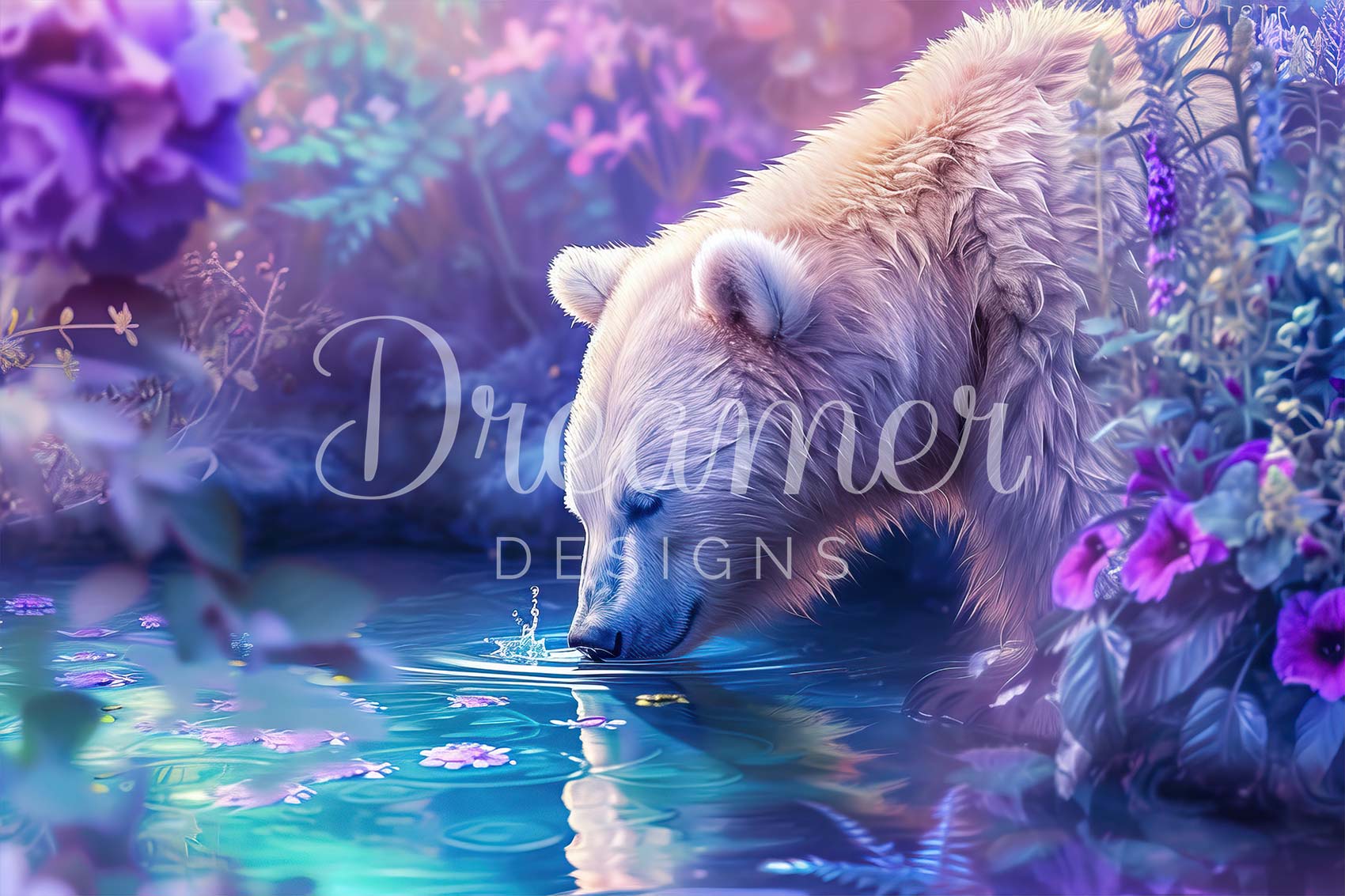 Dreamer Designs ダイヤモンドアート Mystic Bear Parable-Visions---Mystic-Bear-