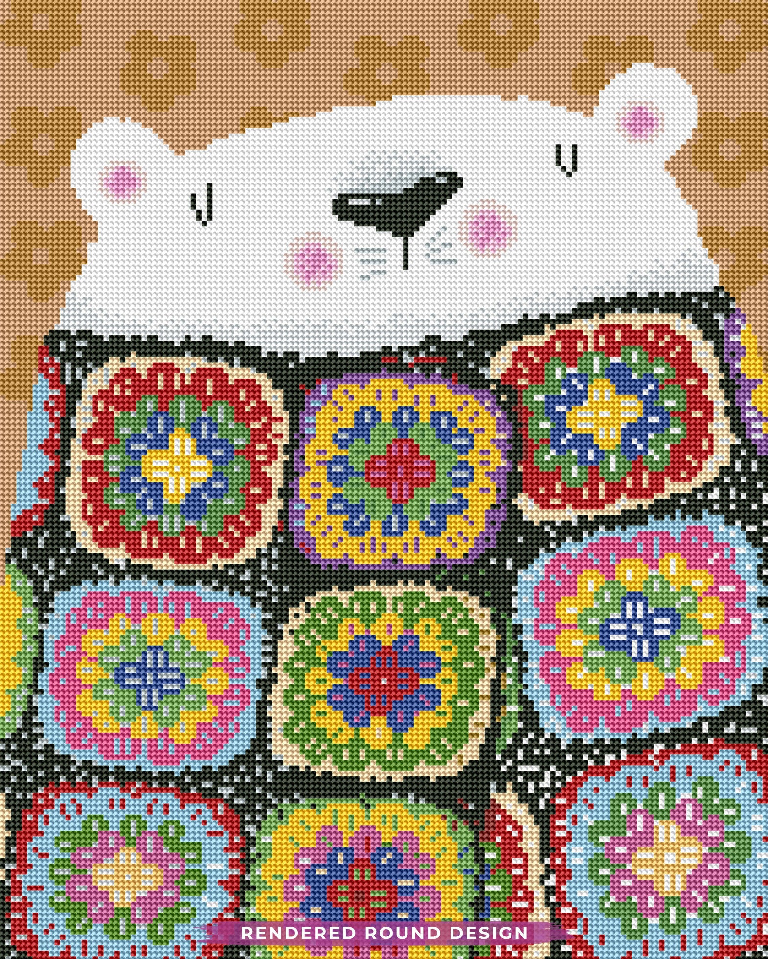 ダイヤモンドアート DreamerDESIGNS Polar Bear Bundle