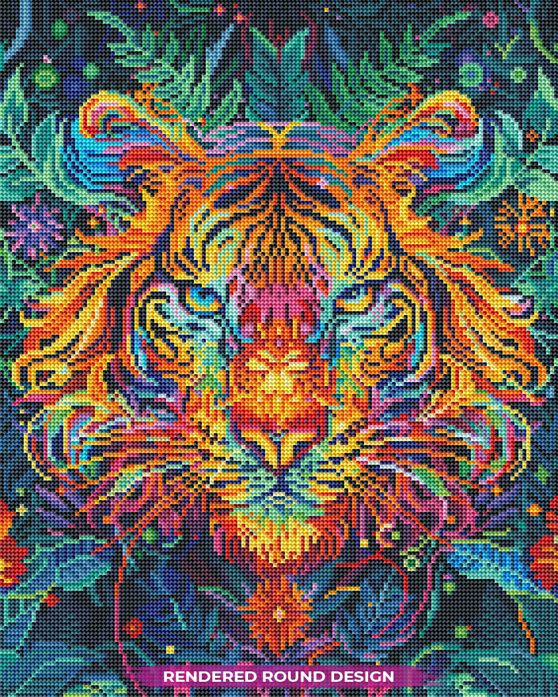Psychedelic Tiger