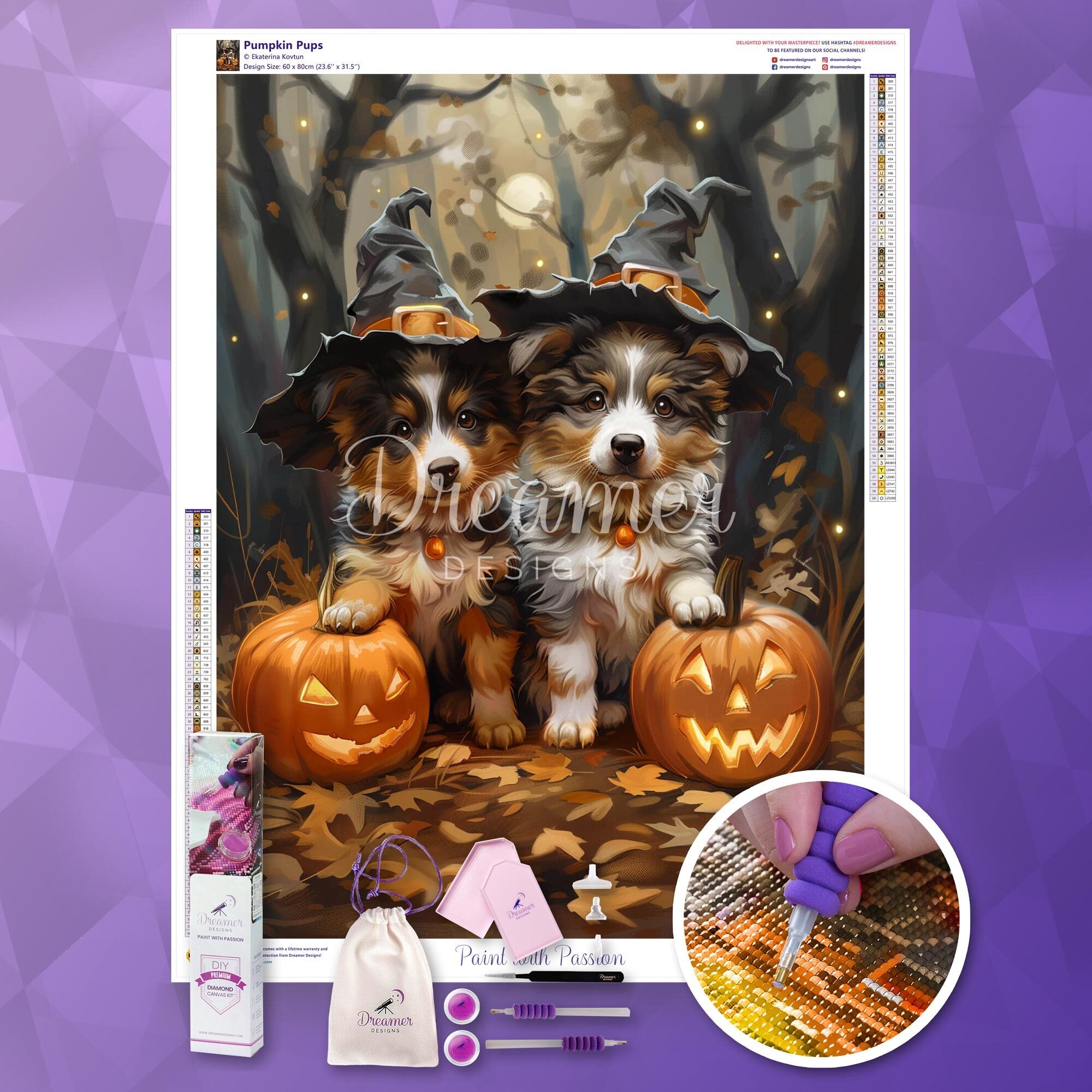 ボンボンさん専用ダイヤモンドアートクラブ　Dreaming with ダイヤモンドアートクラブ DAC Bunny Love Bunny Love – Diamond Art Club