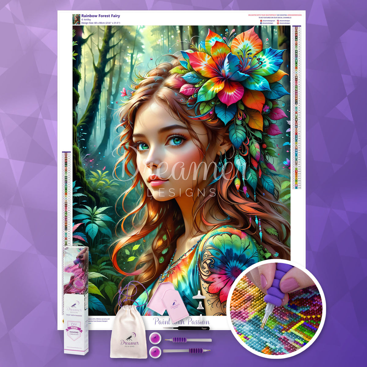 Rainbow Forest Fairy