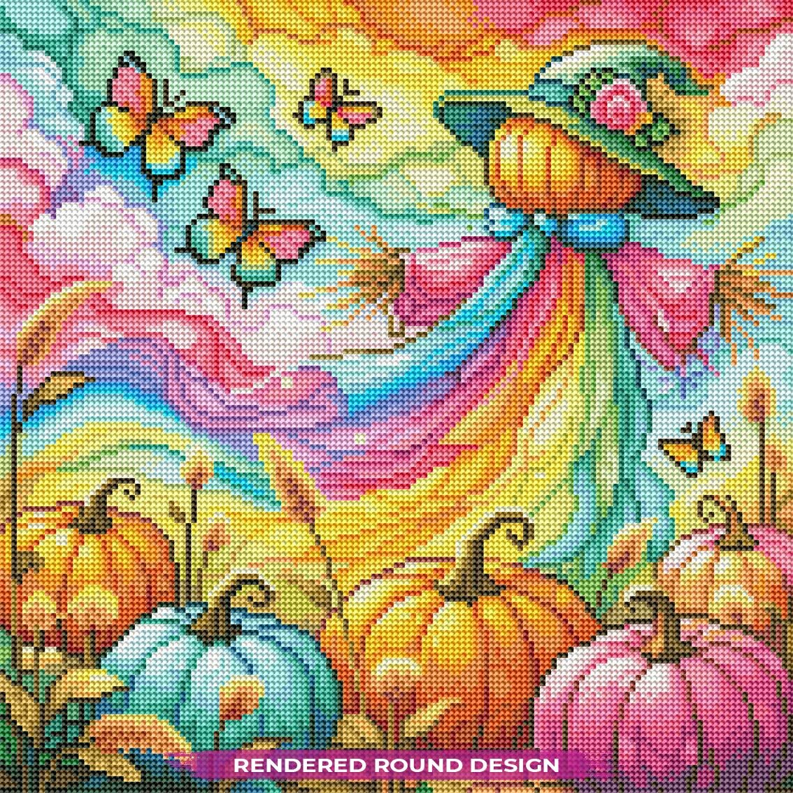 Rainbow Scarecrow