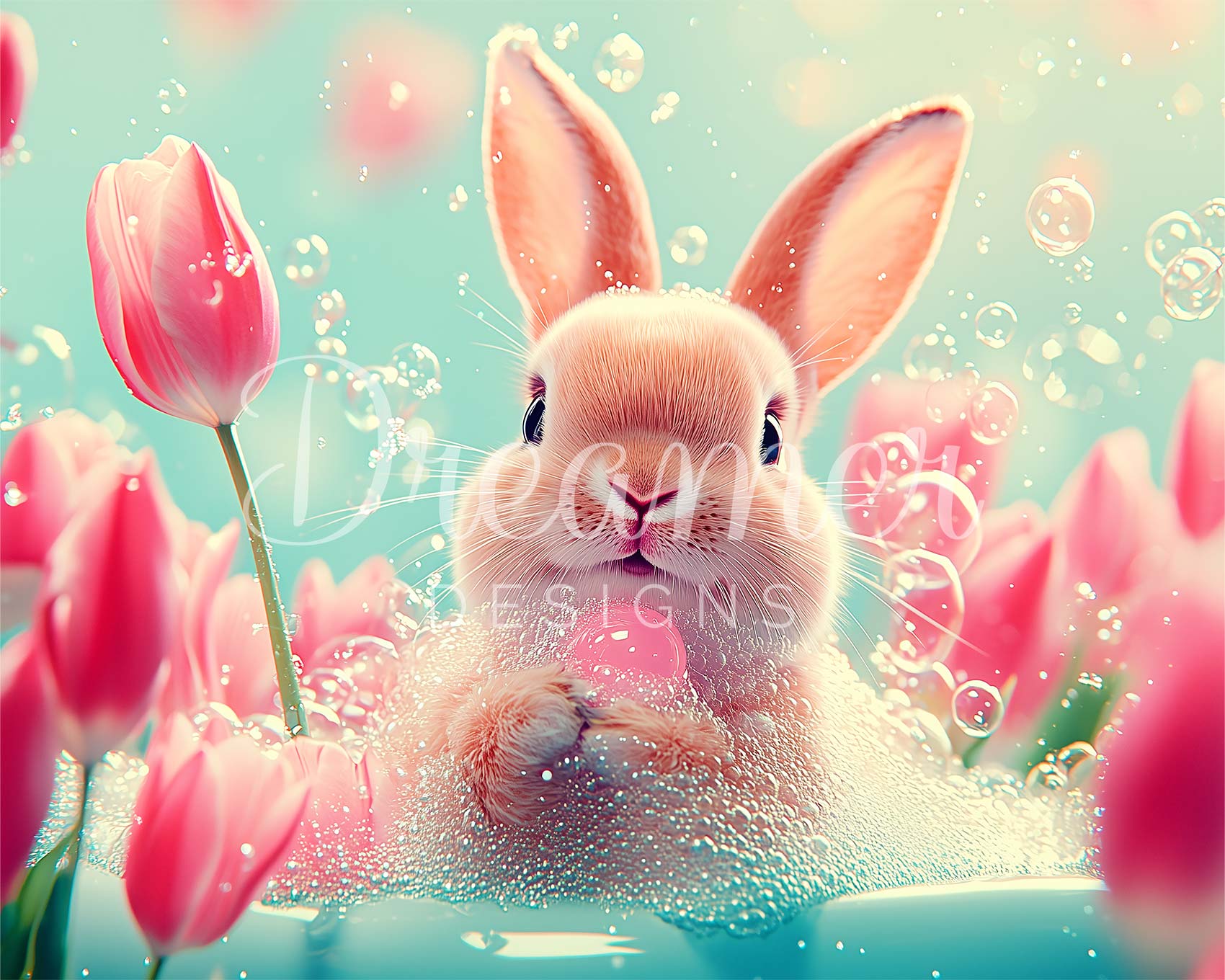 Bathing Bunny