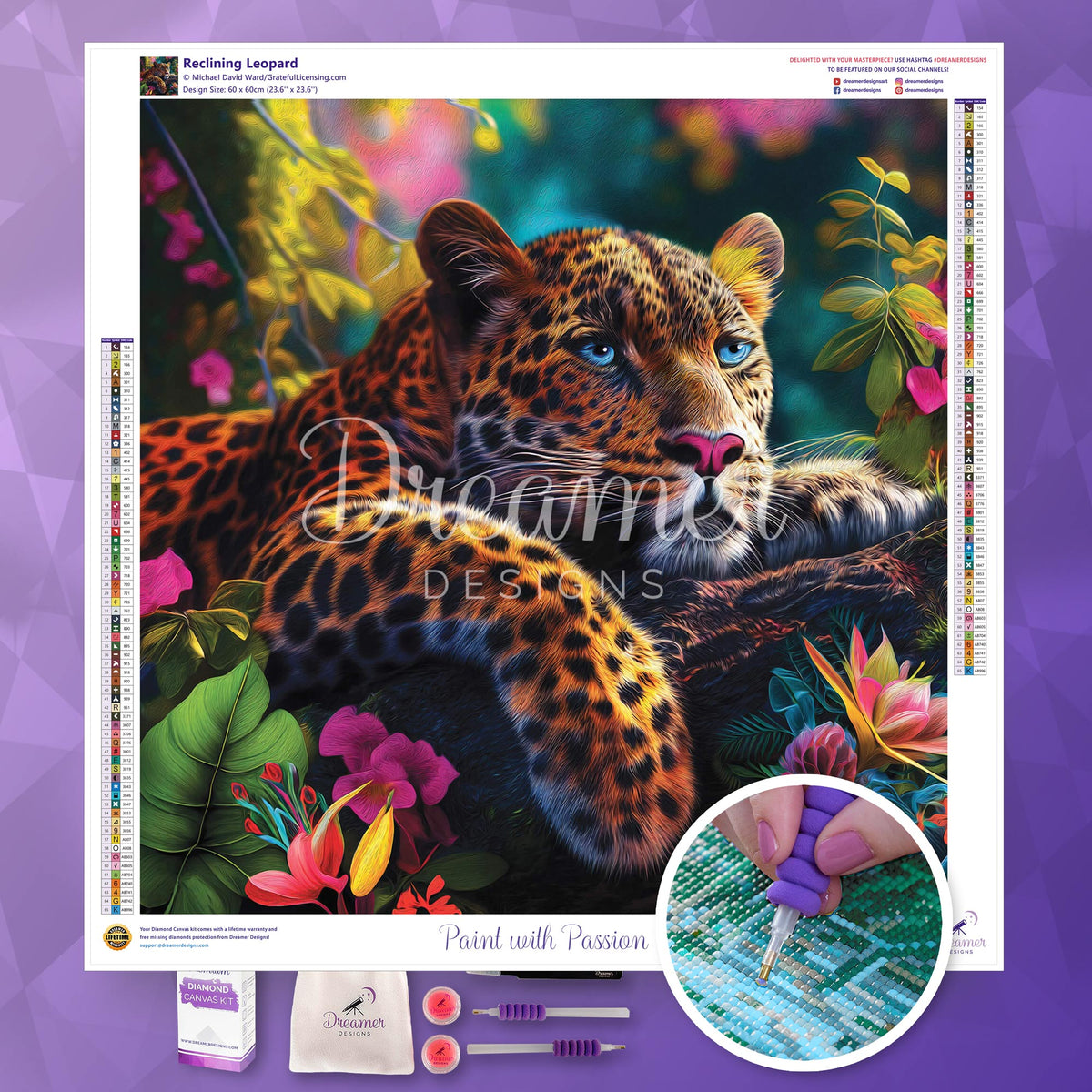 Reclining Leopard