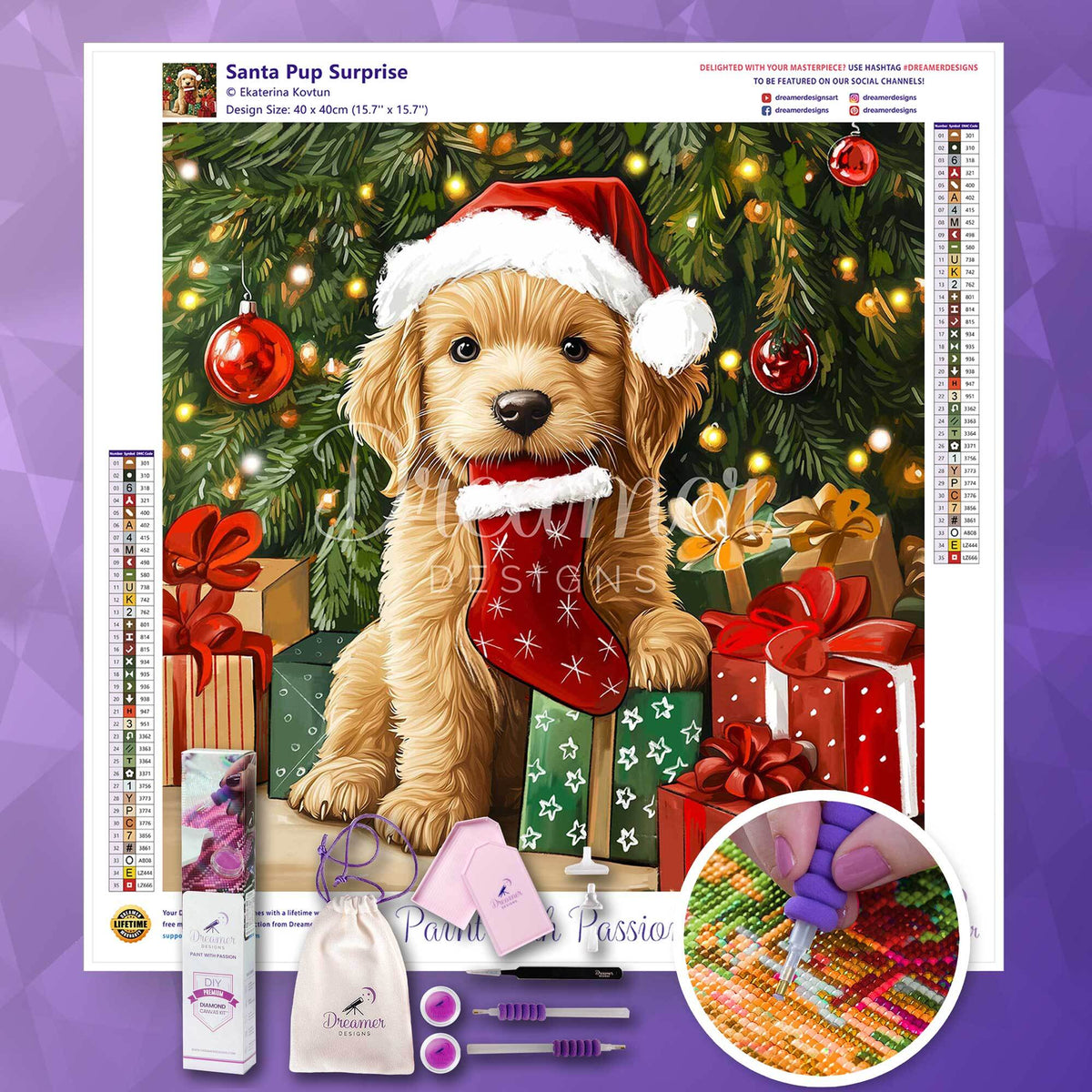 Santa Pup Surprise