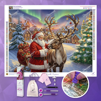 Santa and Reindeer