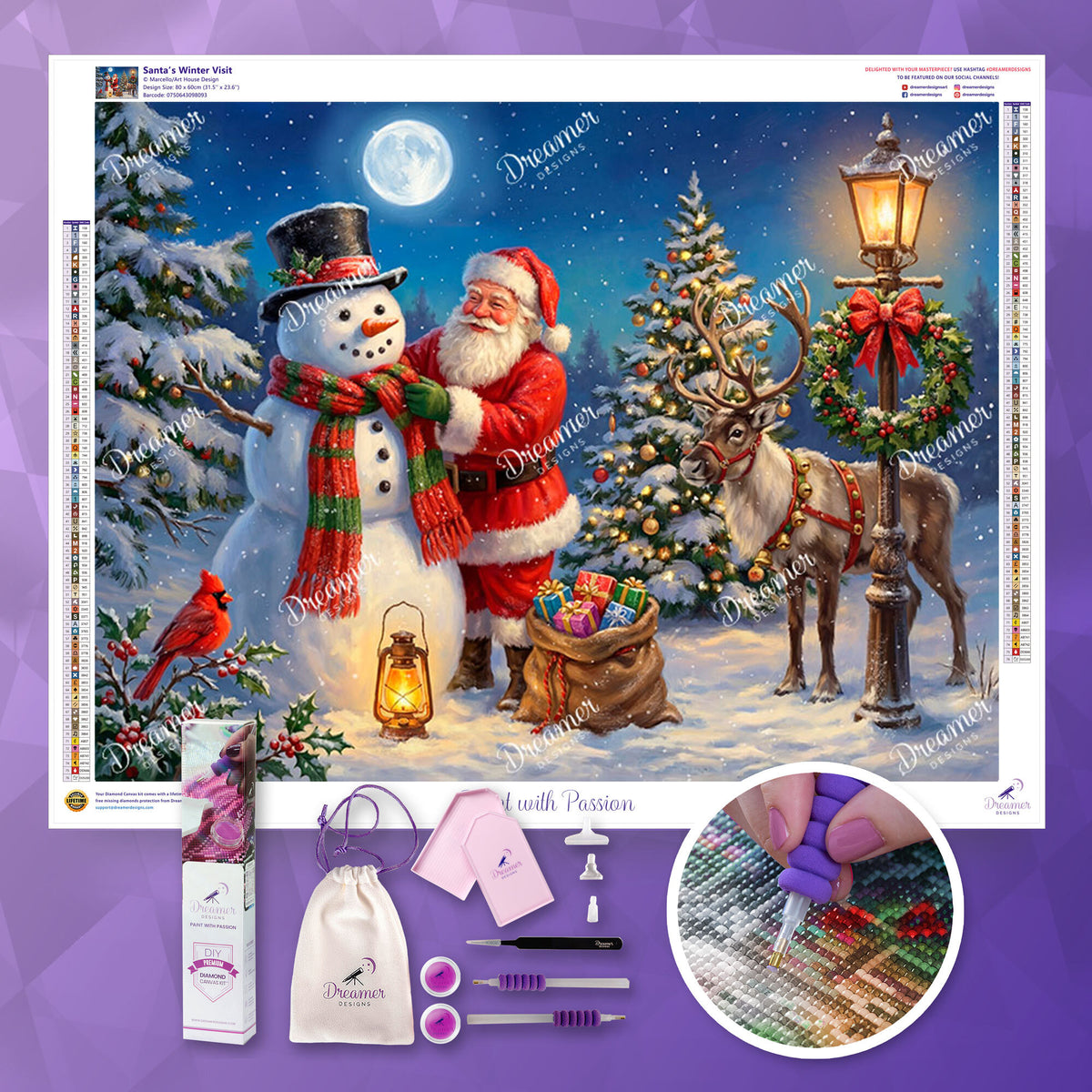 Santa’s Winter Visit