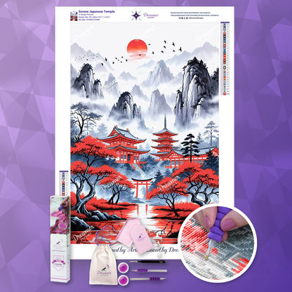 Serene Japanese Temple