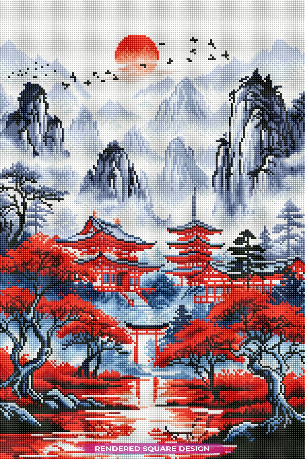 Serene Japanese Temple