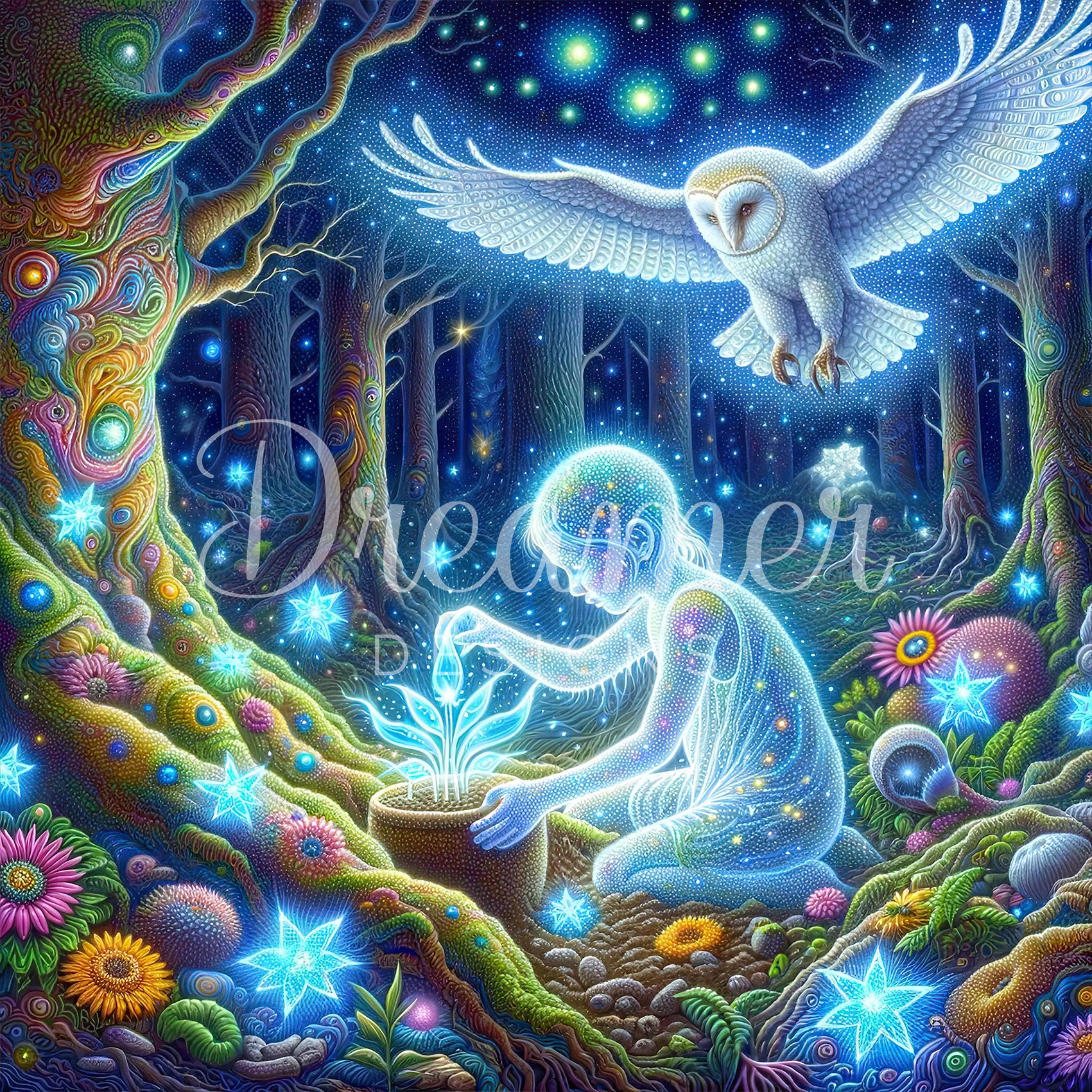 ダイヤモンドアート DreamerDESIGNS Shambhala-Light---Wonder---