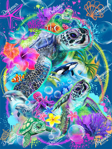 Neon Ocean Vibes