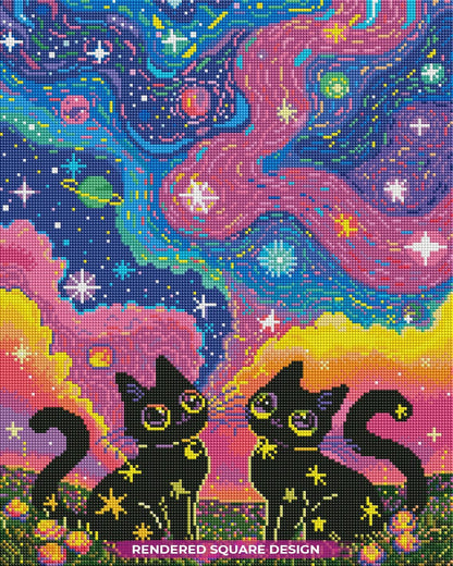 Starlit Tails and Cosmic Trails