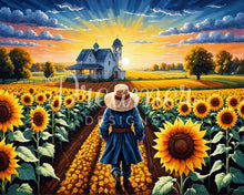 Golden Sunflower Morning