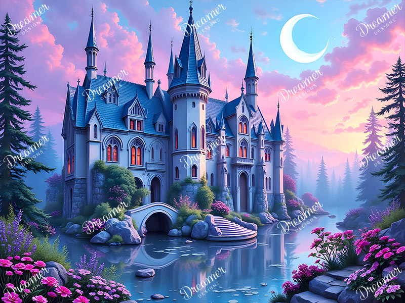 Castle Under the Crescent Moon