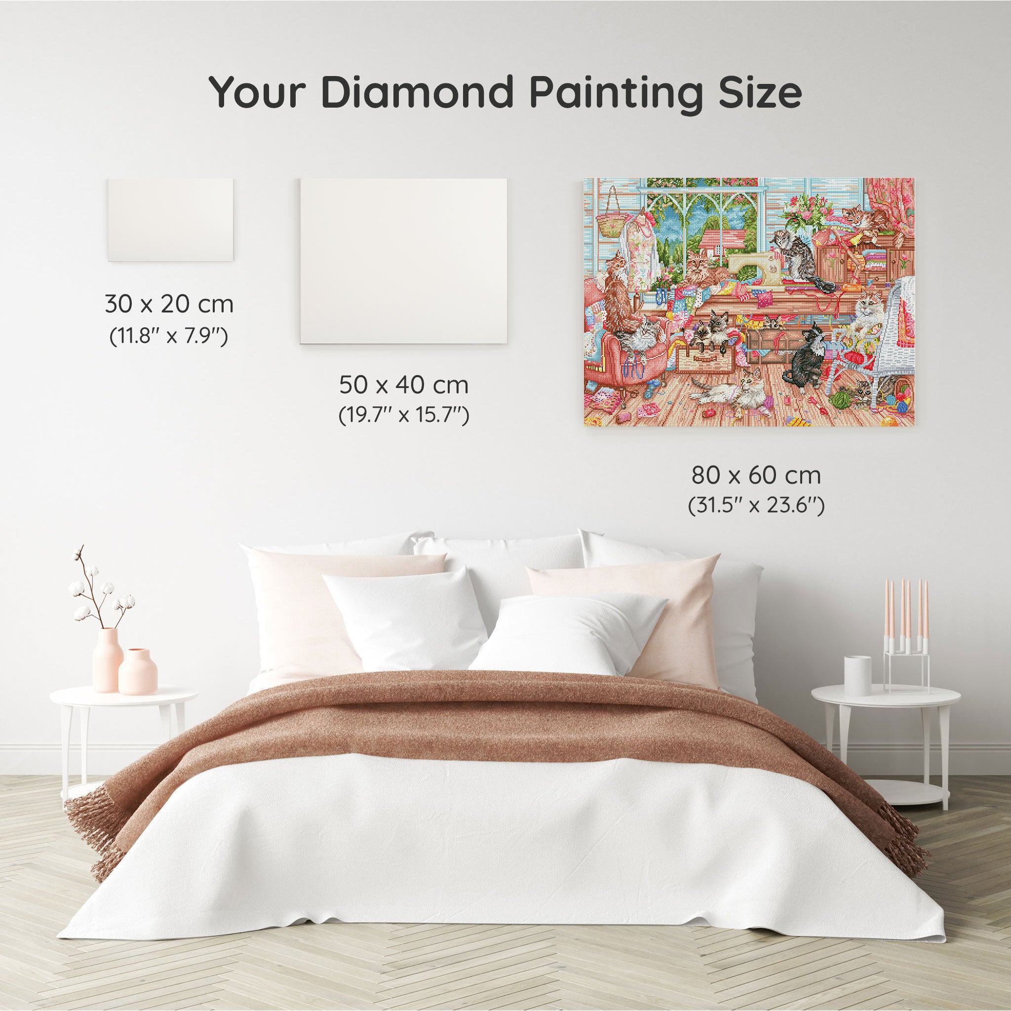 ドリーマーデザイン　ダイヤモンドアート　The Sewing Room 裁縫室 My Sewing Room – Diamond Art Club
