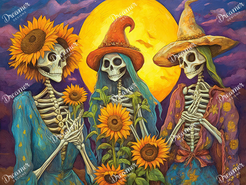Worshipping The Sunflowers