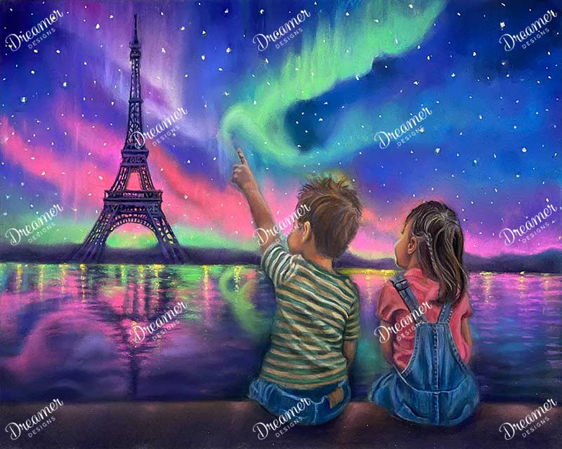 Northern Lights in Paris