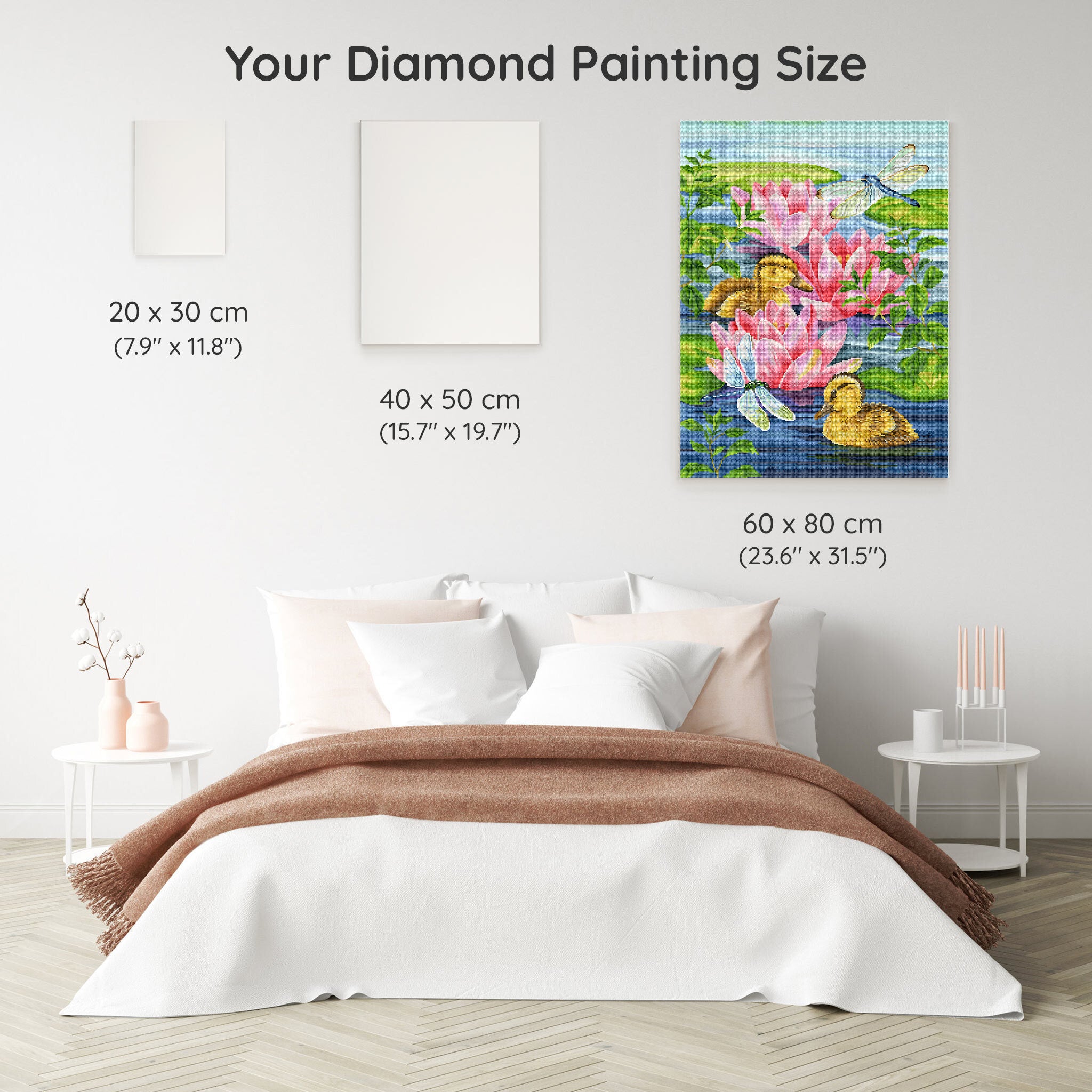 Water Lilies and Ducklings