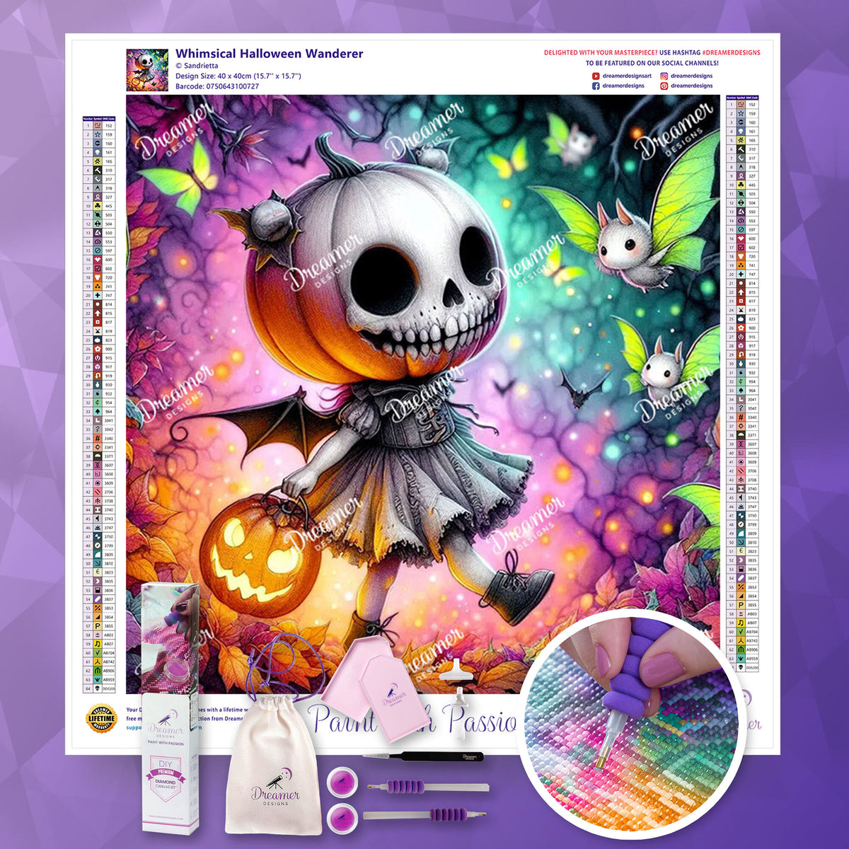 Whimsical Halloween Wanderer