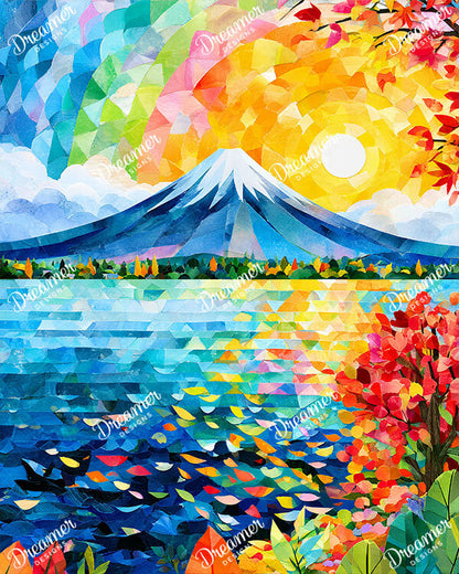Fuji in Autumn Light