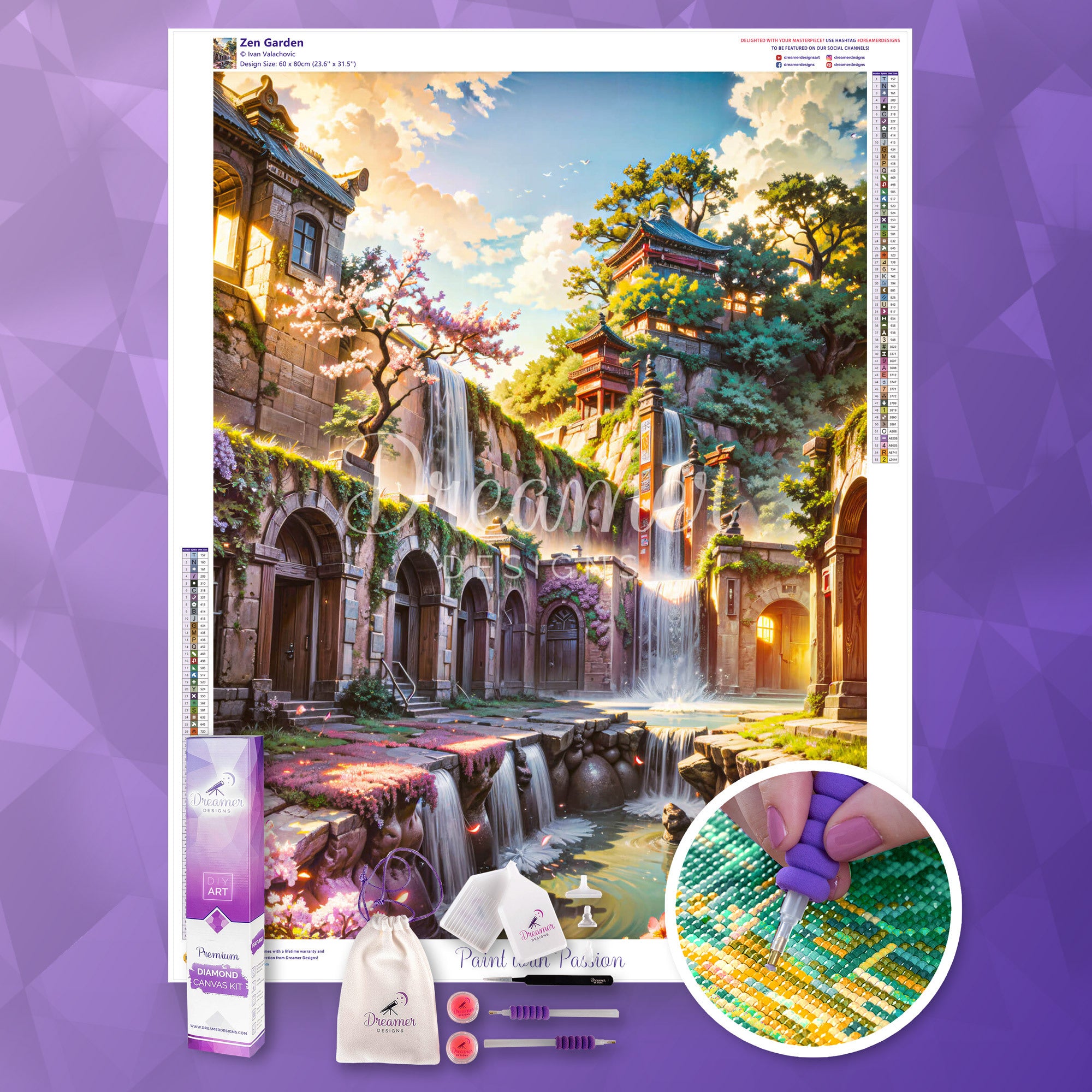 Dreamer Designs The Garden buy diamond painting kit