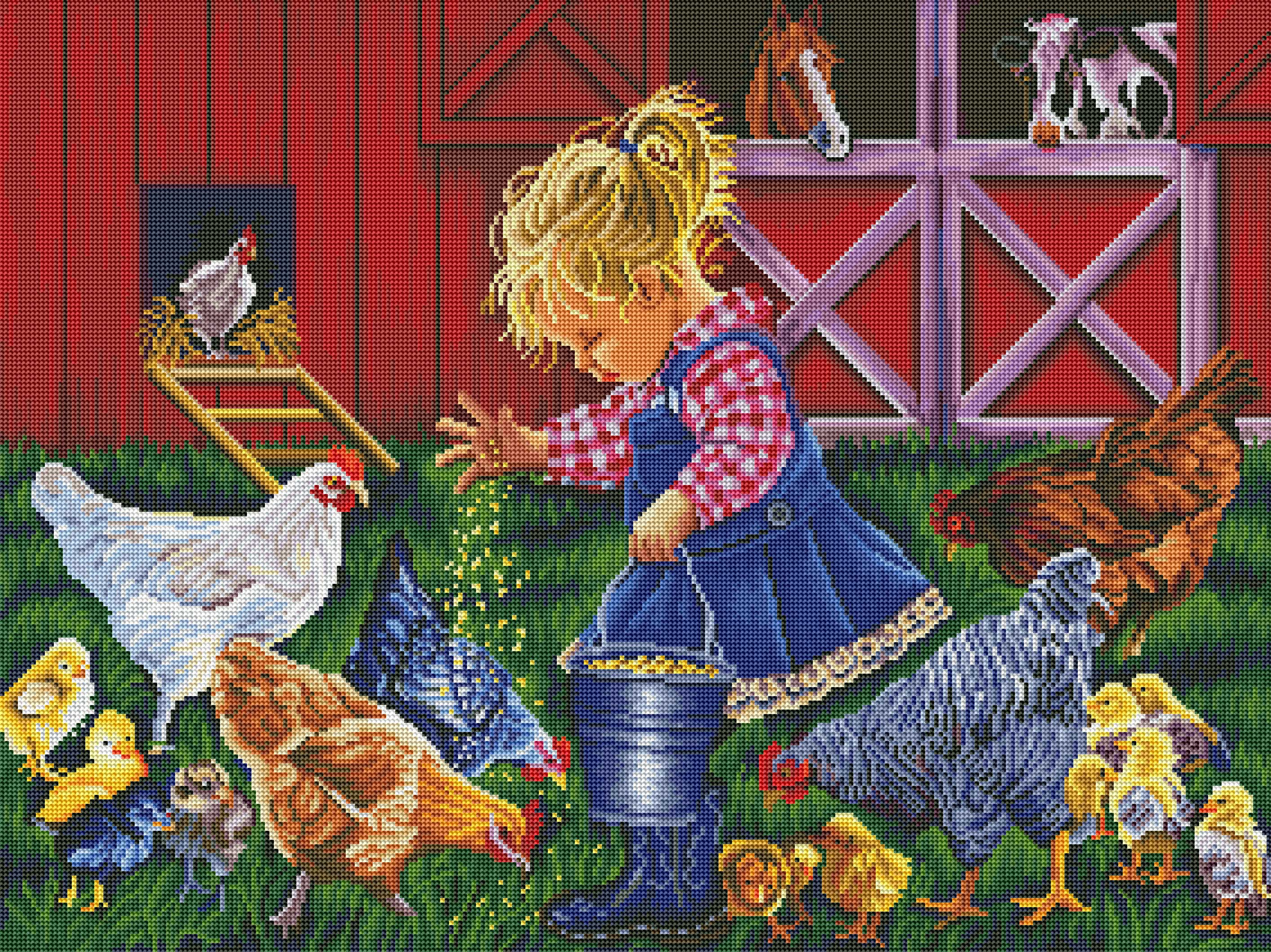 Little Farmer Girl
