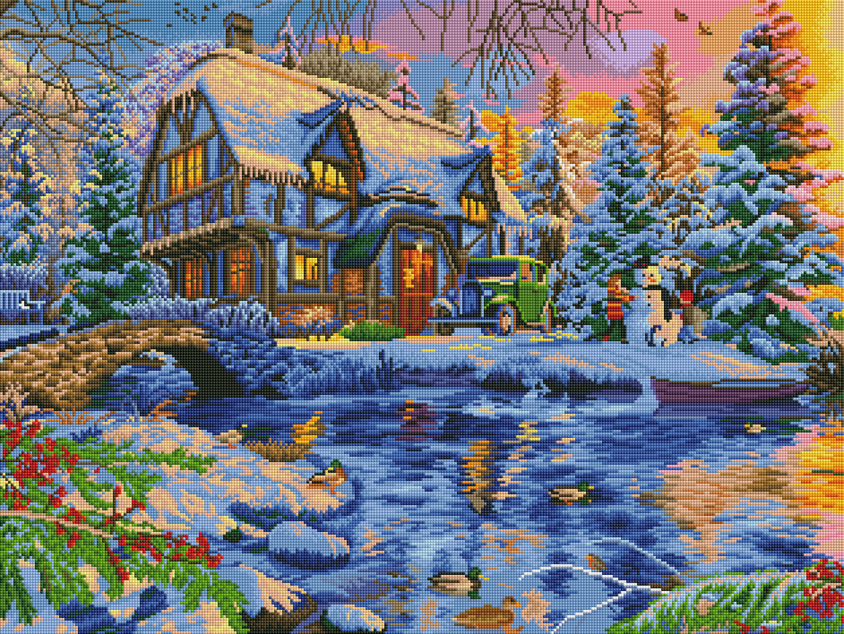 Old Winter Cottage